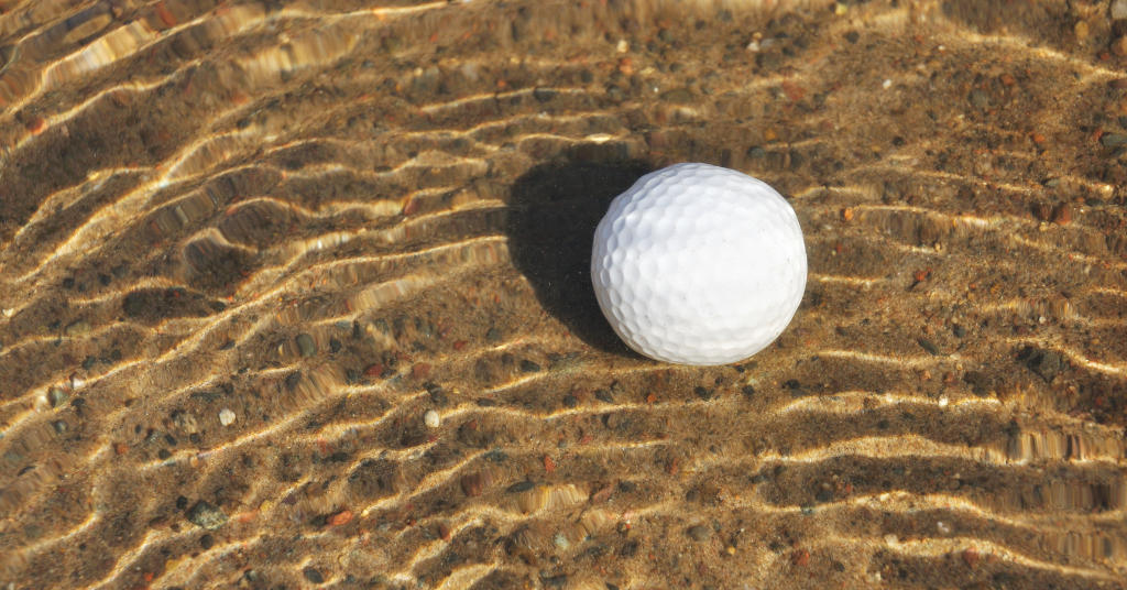 Waterlogged Golf Balls