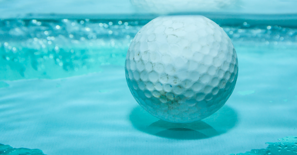 Test your Golf Balls for Waterlogging