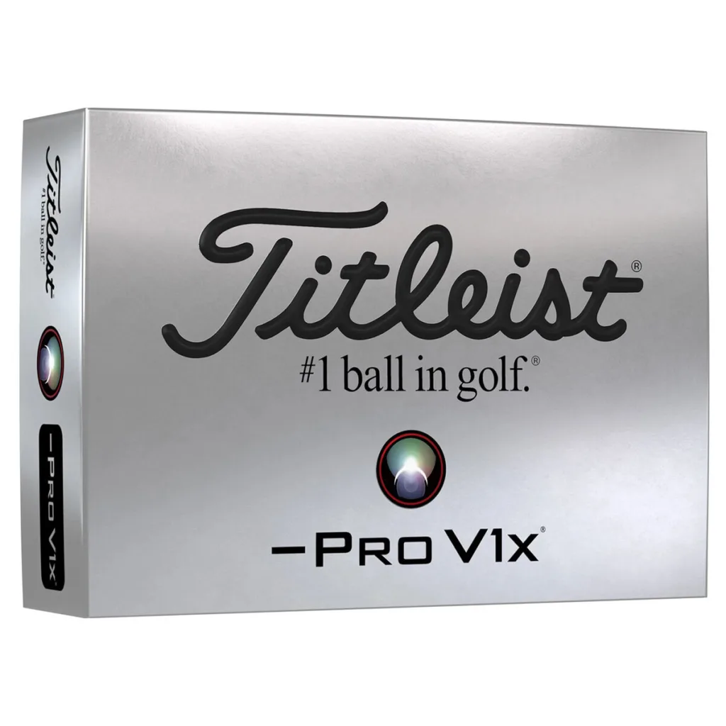 titleist -pro v1x left dash golf balls 1 dozen