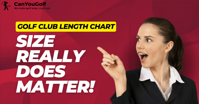 Golf Club Length Chart