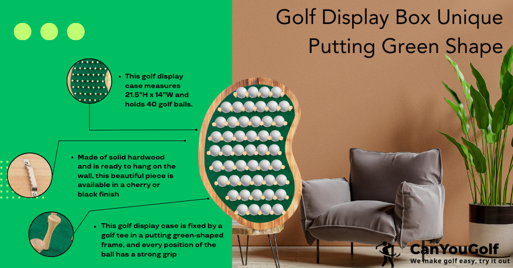 40 golf balls display holder