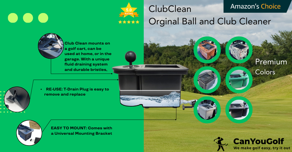 Club Clean Club and Golf Ball Washer