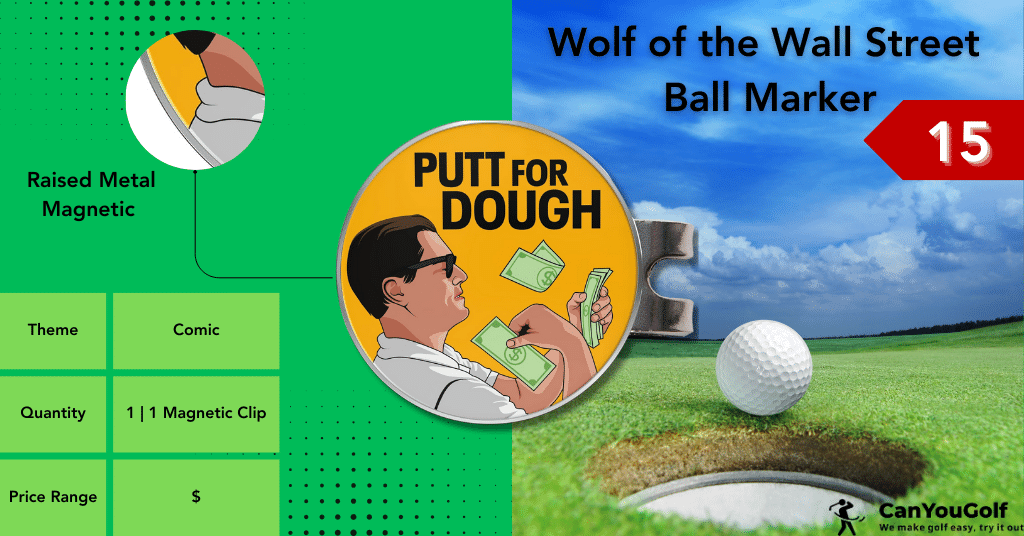 Wolf of the Wall Street Ball Marker