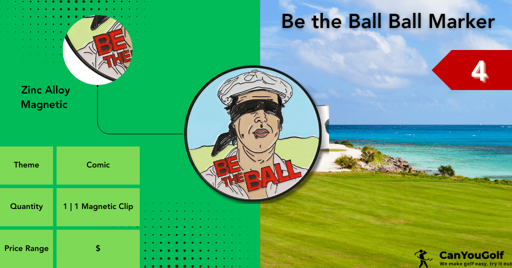Be the Ball Golf Ball Marker