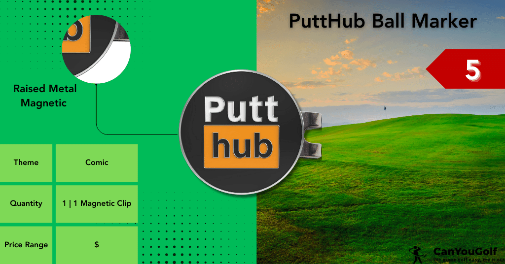 PuttHub Golf Ball Marker
