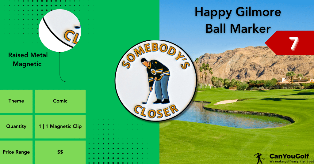 Happy Gilmore Golf Ball Marker