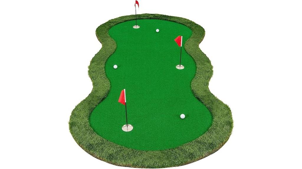 10 foot golf putting green