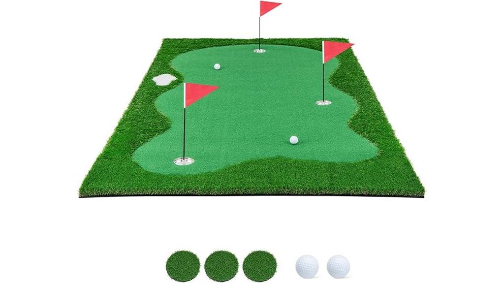 10 ft golf putting green