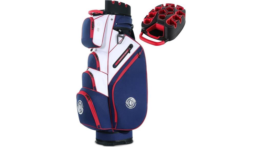 14 way divider golf bag