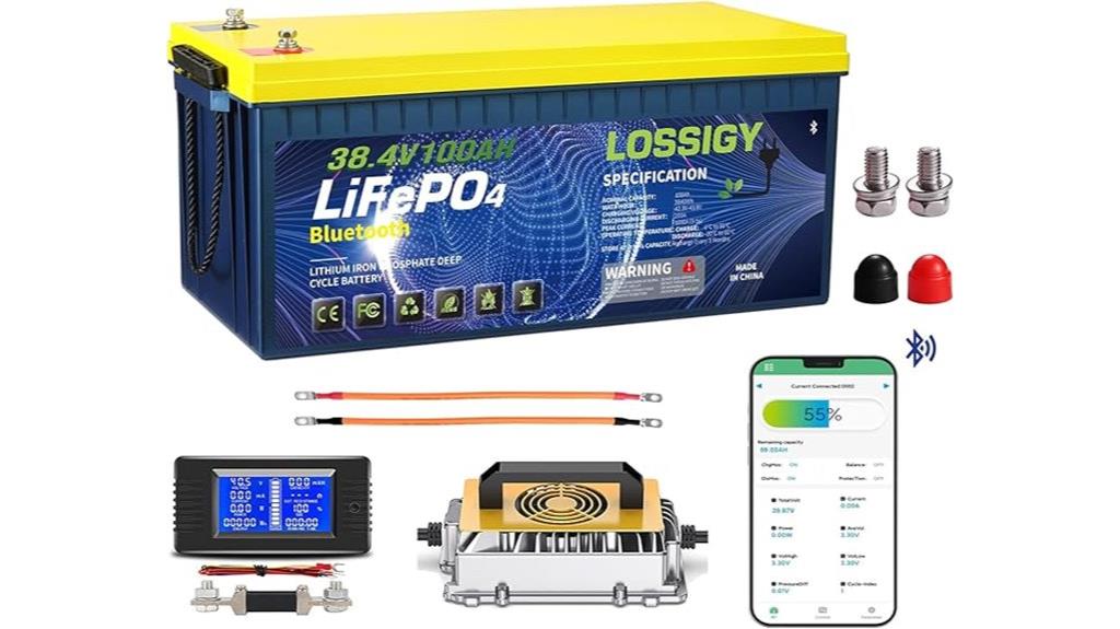 36v lithium golf battery