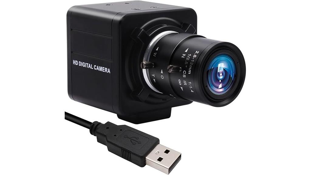 8mp webcam with zoom