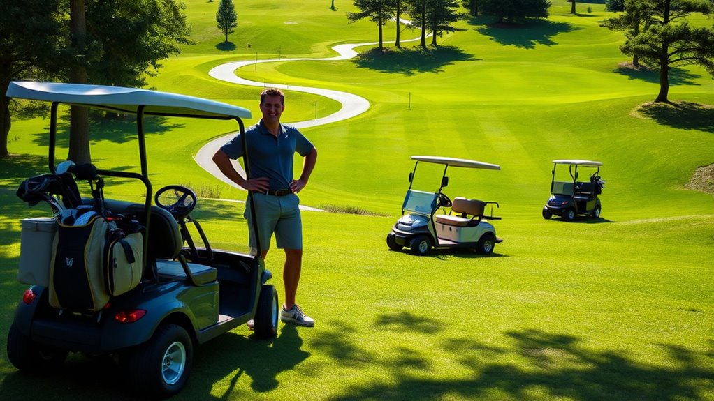 accessible golf course navigation