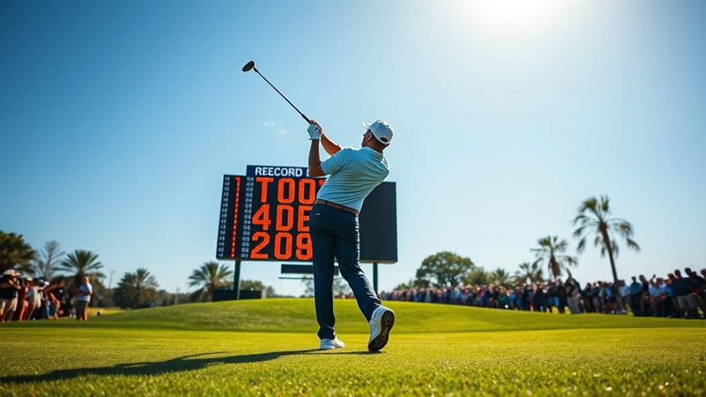 achieve consecutive birdie record