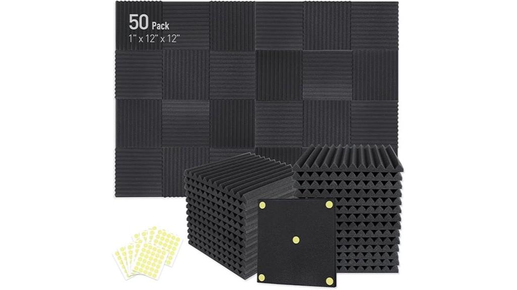 acoustic foam panel pack