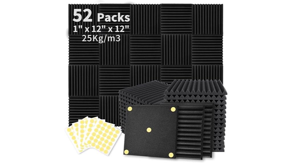 acoustic foam panel pack