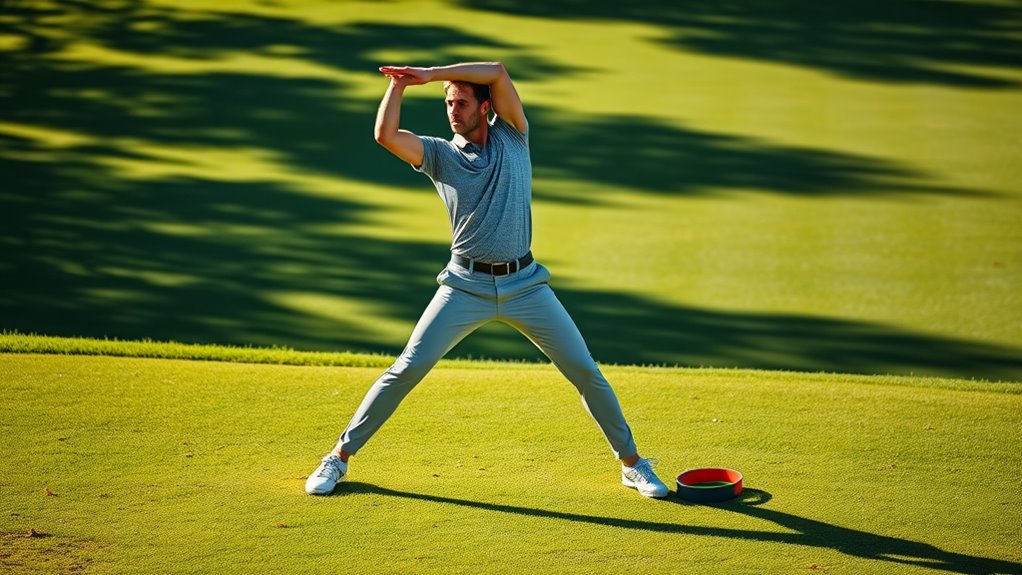 activate muscles with warm up