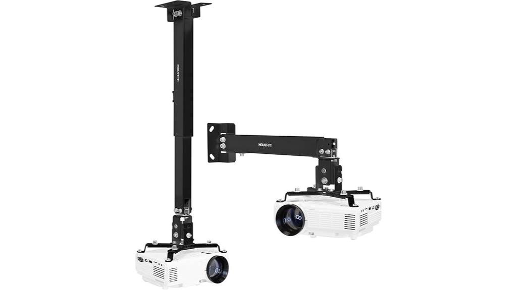 adjustable mount for projector