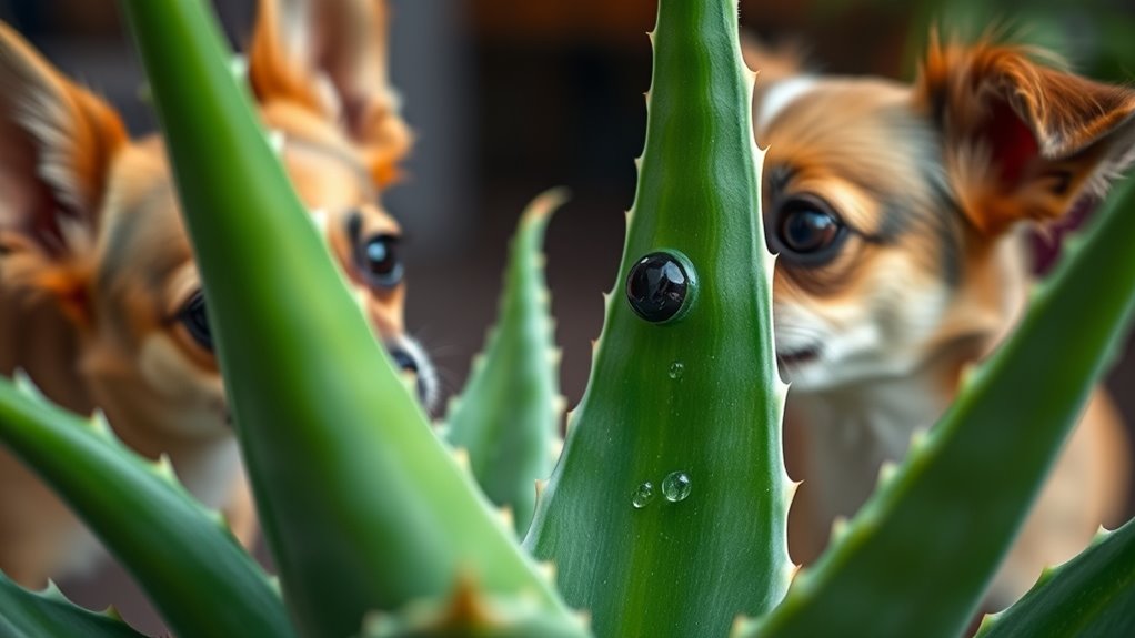 aloe vera toxicity warning