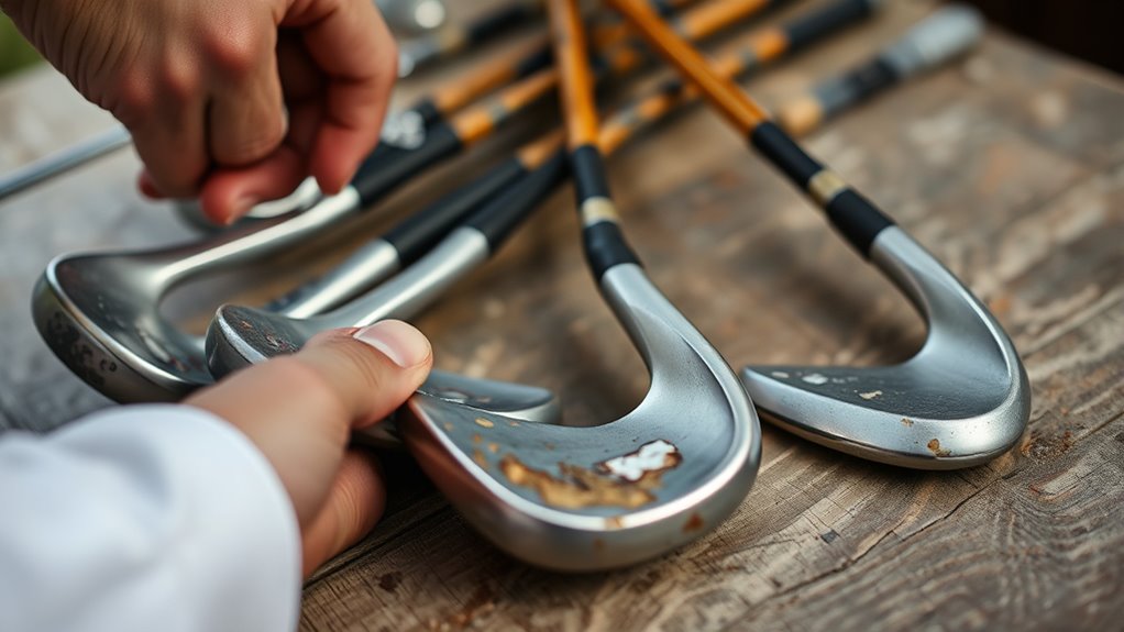 assessing club wear and condition