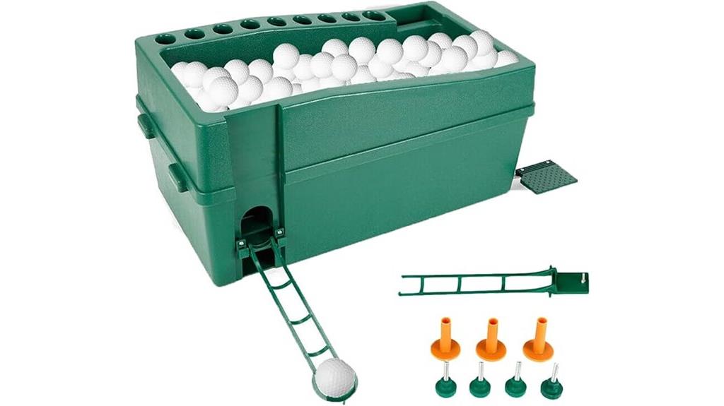 automated golf tee set