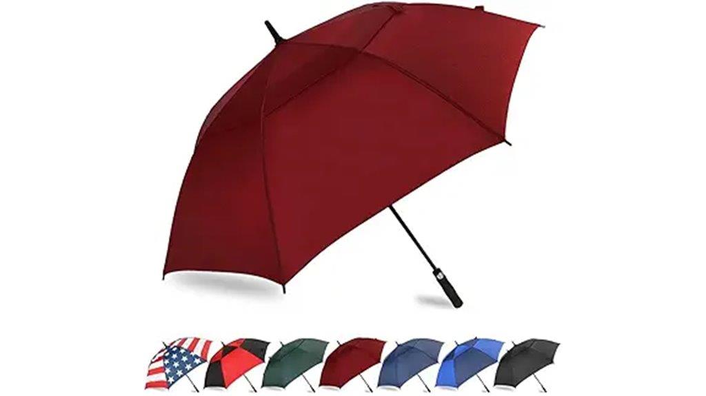 automatic golf umbrella sizes