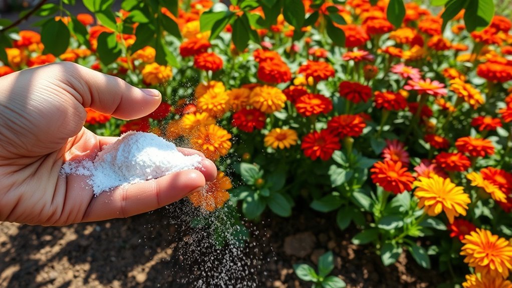 baking powder as fertilizer