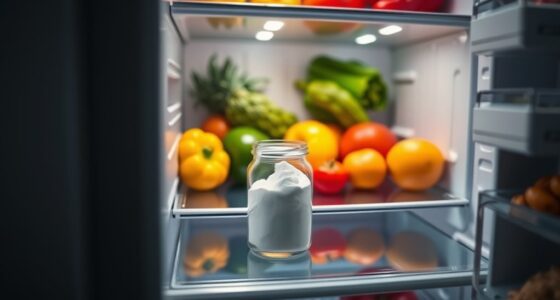 baking soda deodorizes refrigerators