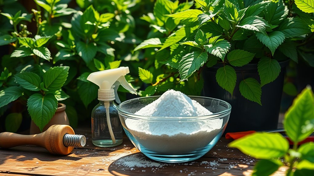 baking soda improves soil