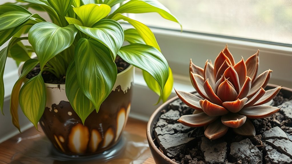 balance watering for healthy plants