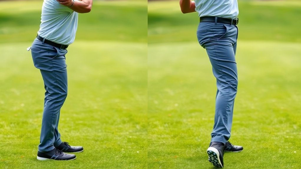 balanced stance promotes consistent contact