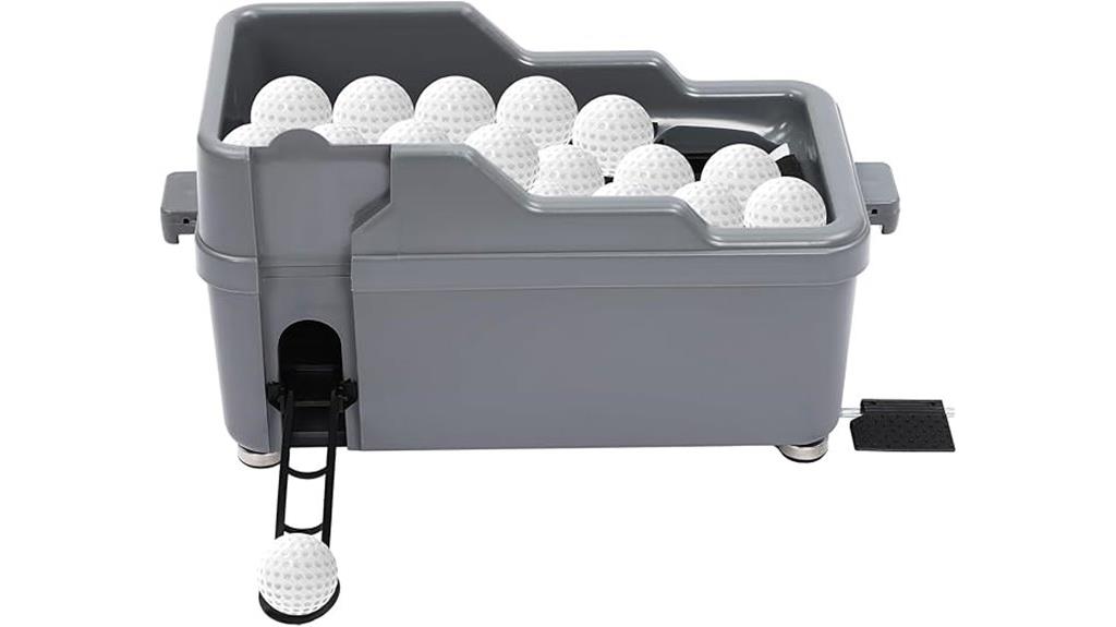 battery free golf practice