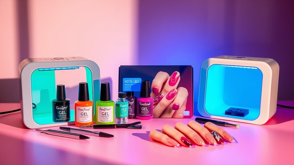 beginner friendly gel nail kits