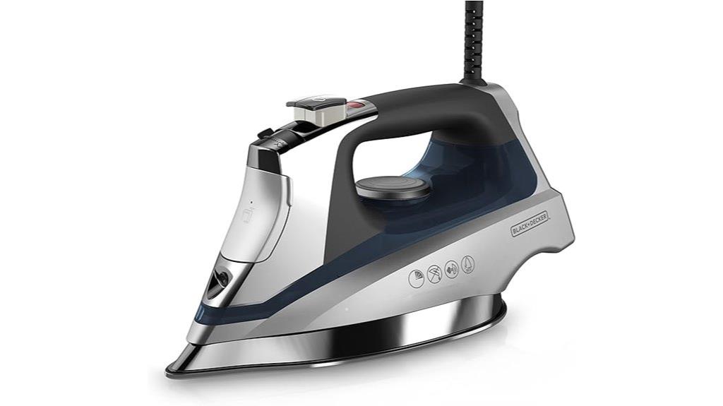 black decker blue steam iron