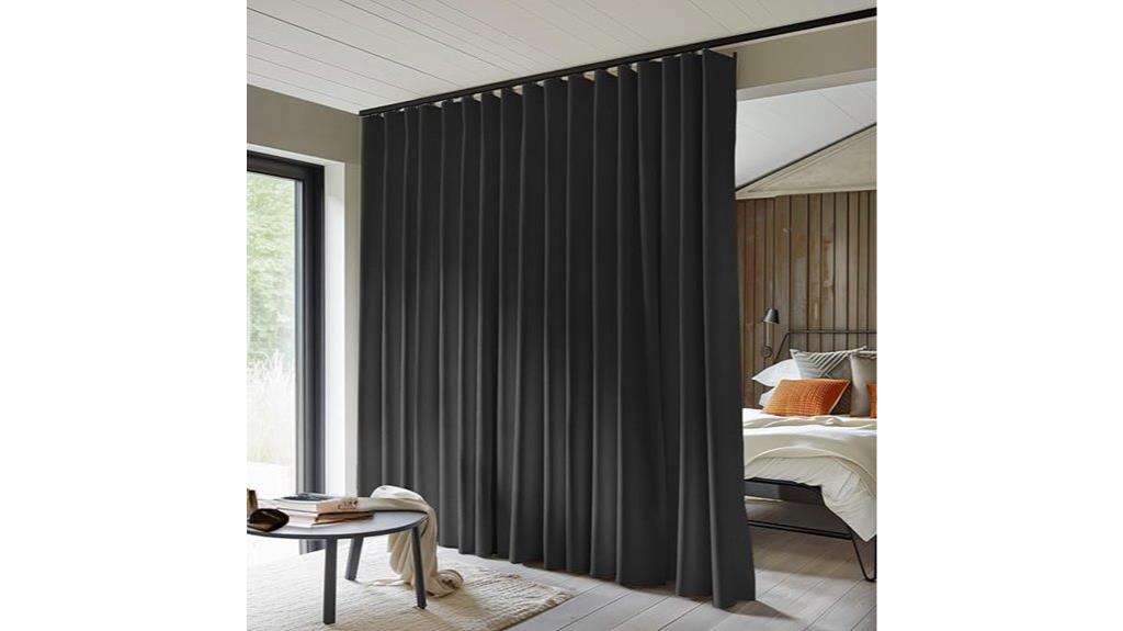 blackout room divider curtains