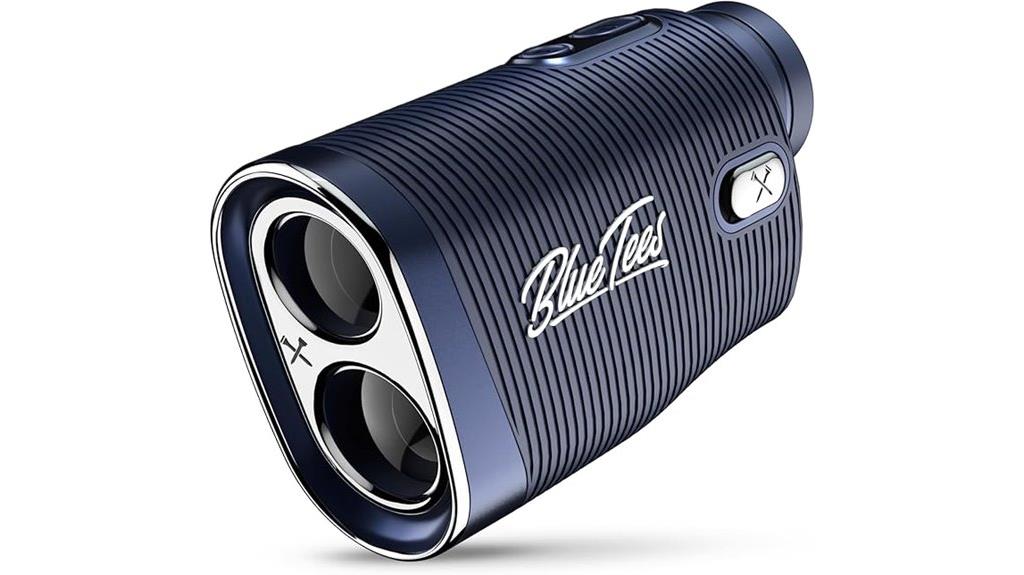 blue tees golf rangefinder