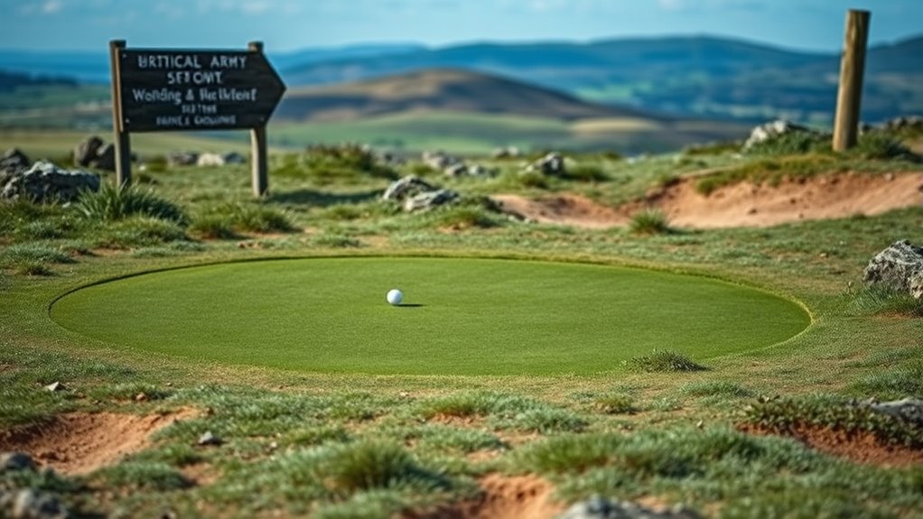 british military influence on golf