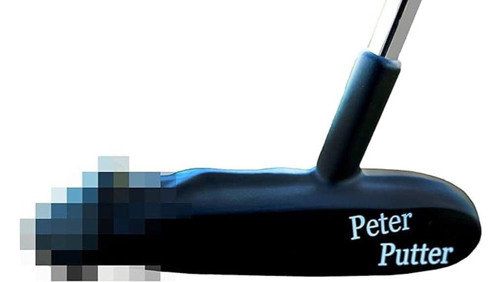 chrome shaft golf putter