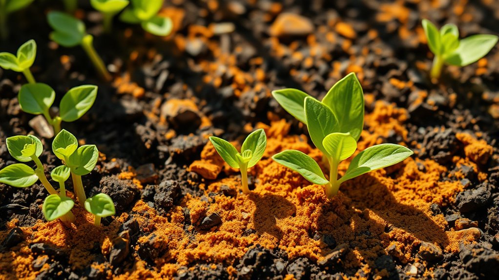 cinnamon prevents garden fungal growth