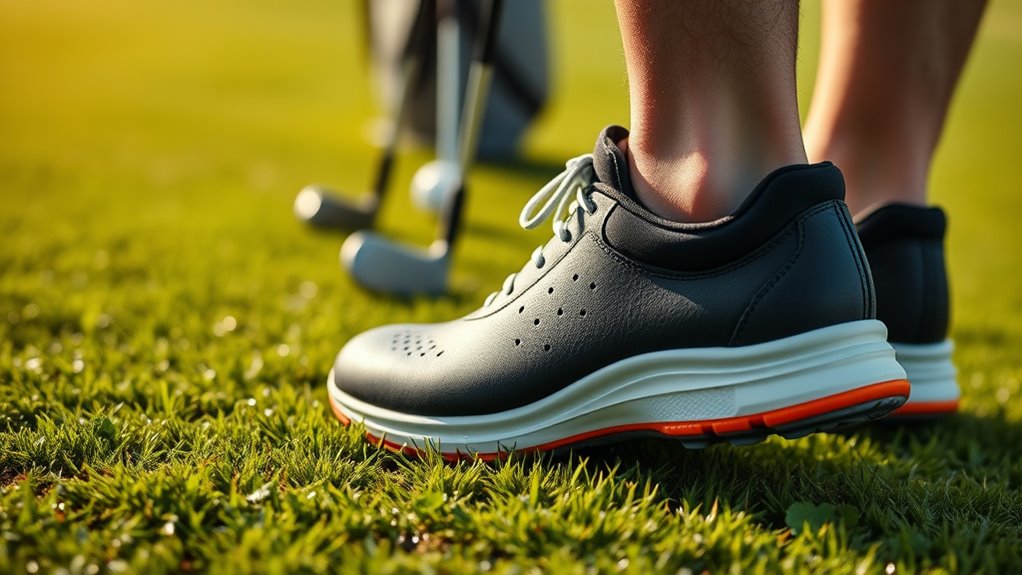 comfortable stable golf shoes