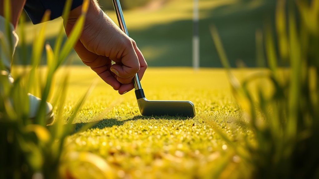 consistent stance improves putting