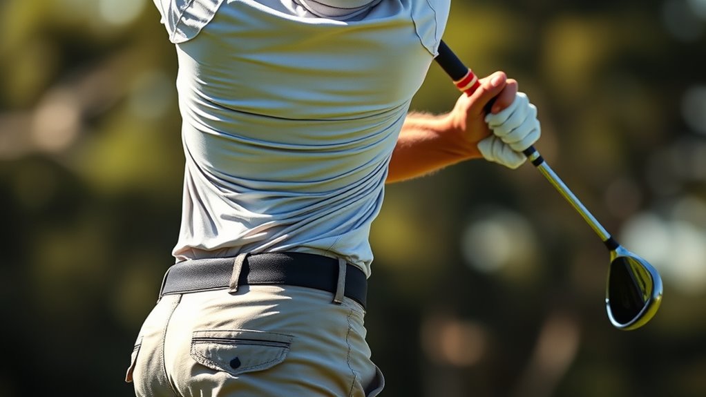 controlled arm swing enhances accuracy