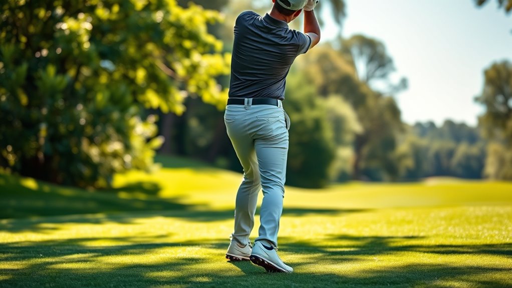 core strength enhances swing power