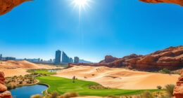 desert golf in dubai