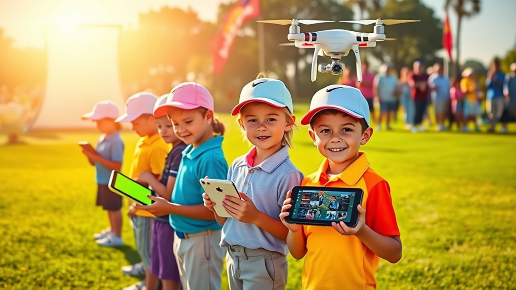 digital tools inspire youth golf
