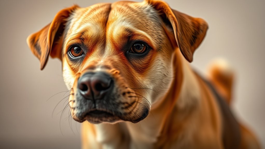 dog anxiety body language