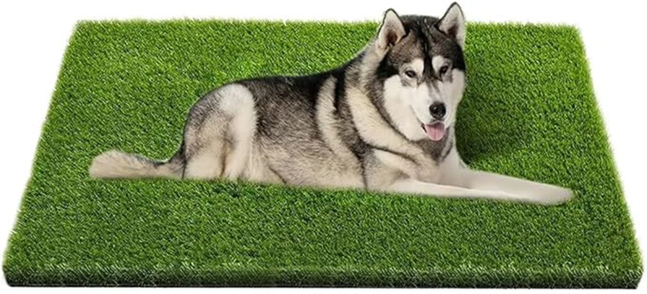 dog turf mat with drainage