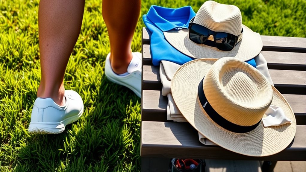 dress appropriately for golf