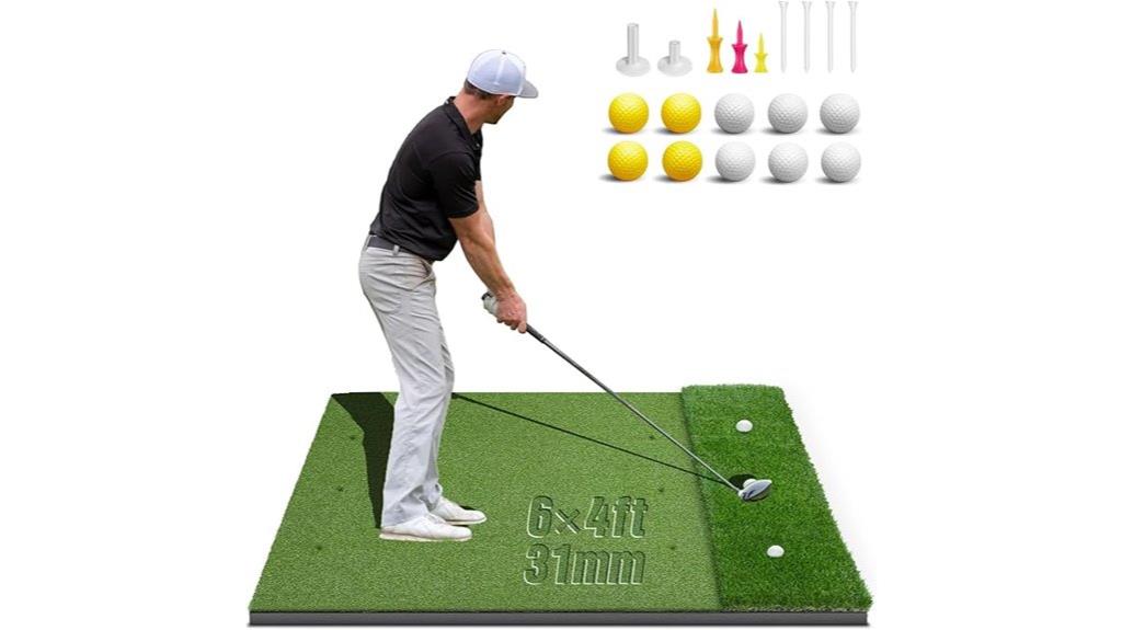 dual layer golf mat