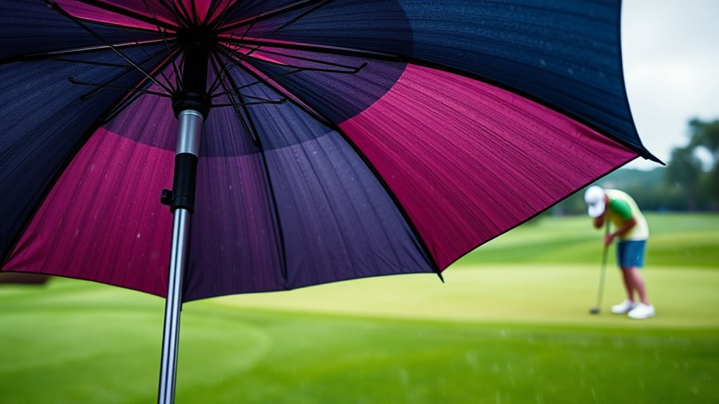durable wind resistant golf umbrellas