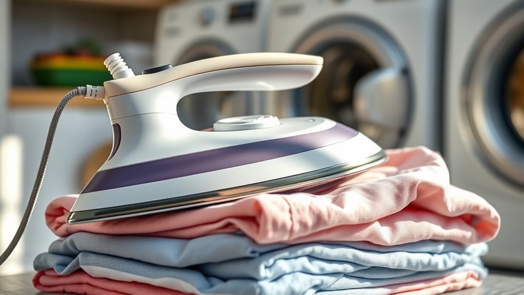 easy safe ironing features
